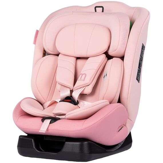 Scaun auto Chipolino Mondial I-Size 40-150 cm powder pink, Culoare: Roz, Grupa: 0-36kg (0 luni - 12 ani)  - ExclusivMAG.ro