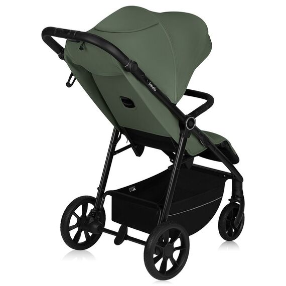 Carucior sport, Lionelo, Iva, Pana la 22 kg, 6 luni+, Verde, Culoare: Verde inchis, Model: sport - poza 2 - ExclusivMAG.ro