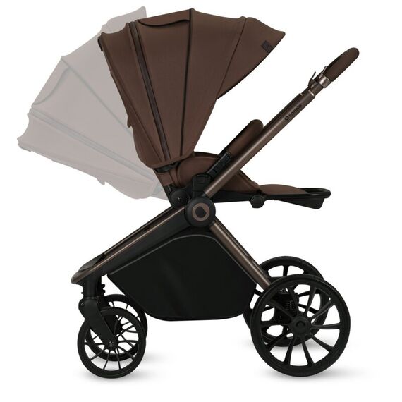 Cărucior 3 în 1 Lionelo Mika Plus - Mocha Mousse, Culoare: Multicolor, Model: 3 in 1 - poza 7 - ExclusivMAG.ro