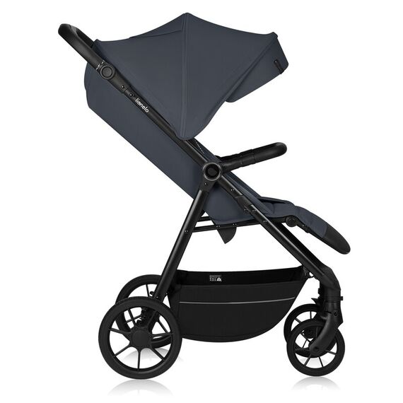 Carucior sport, Lionelo, Iva, Pana la 22 kg, 6 luni+, Gri, Culoare: Gri, Model: sport - poza 4 - ExclusivMAG.ro
