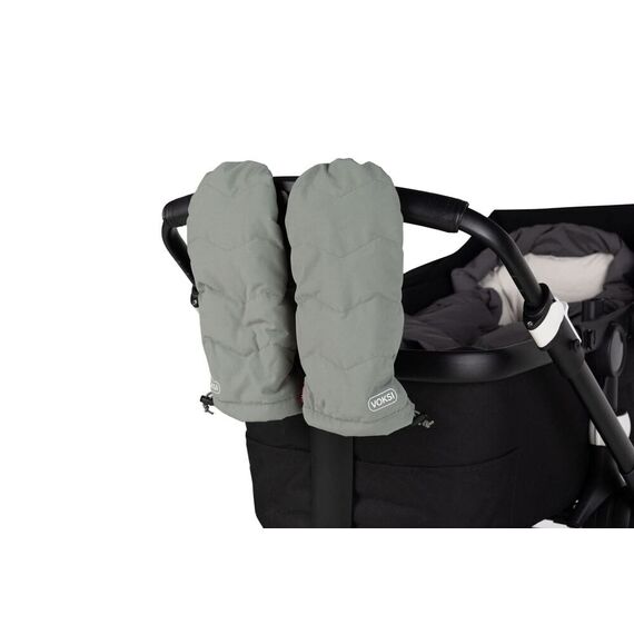 Mănuși pentru cărucior Voksi® Verde, Culoare: Verde - poza 2 - ExclusivMAG.ro