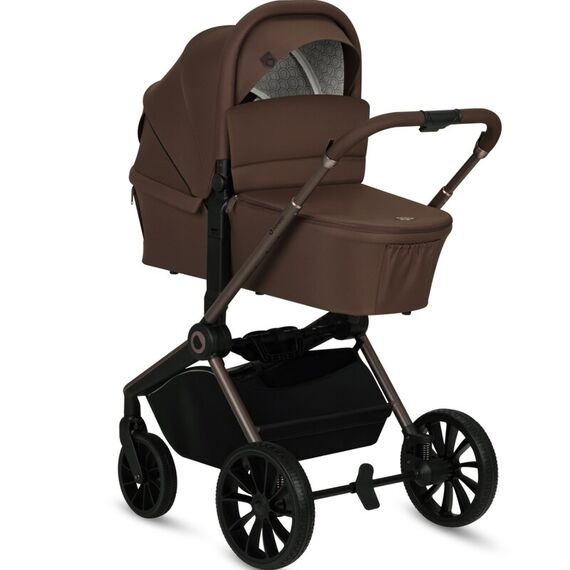 Carucior 2 in 1 Lionelo Mika Plus Pana la 22 kg - Mocha Mousse, Culoare: Multicolor, Model: 2 in 1 - poza 6 - ExclusivMAG.ro