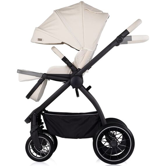Carucior Chipolino Prestige 3 in 1 cashmere, Culoare: Bej, Model: 3 in 1 - poza 7 - ExclusivMAG.ro