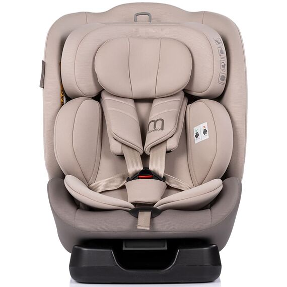 Scaun auto Chipolino Mondial I-Size 40-150 cm latte, Culoare: Bej, Grupa: 0-36kg (0 luni - 12 ani) - poza 2 - ExclusivMAG.ro