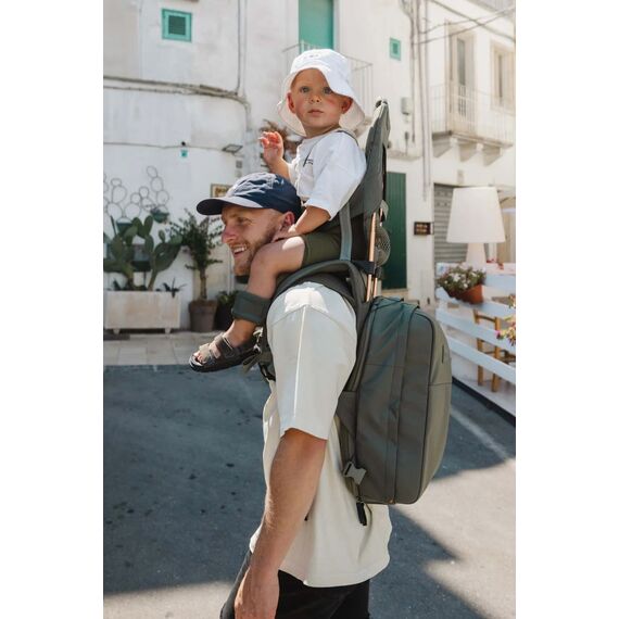 Rucsac pentru părinți MiniMeis Hero Olive Premium, Culoare: Verde - poza 6 - ExclusivMAG.ro