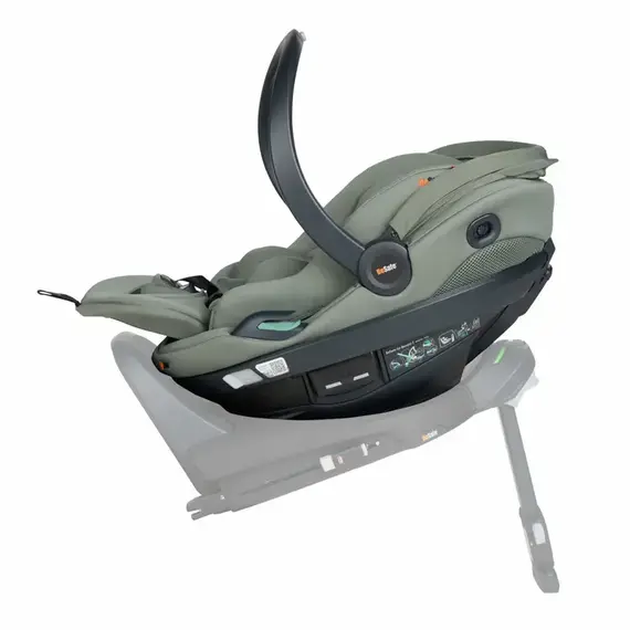 Scoică copii BeSafe Go Beyond² Verde, Culoare: Verde, Grupa: 0-13kg (0 luni - 12 luni) - poza 5 - ExclusivMAG.ro