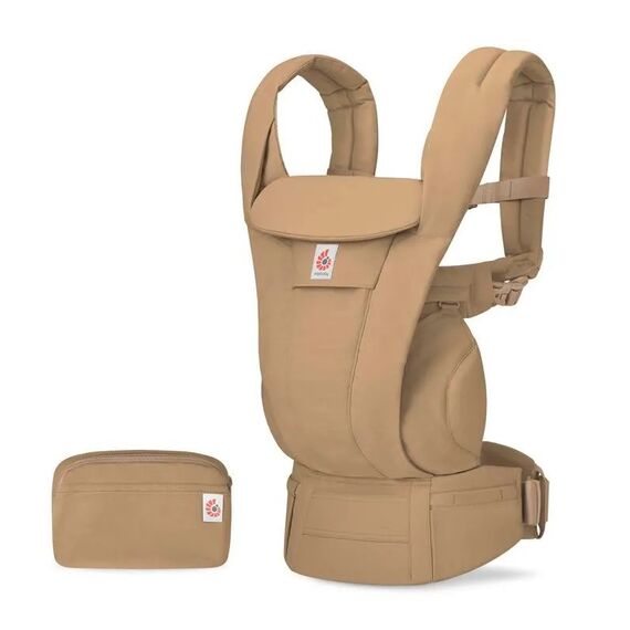 Marsupiu Ergobaby Omni Deluxe Cotton Camel, Culoare: Maro  - ExclusivMAG.ro