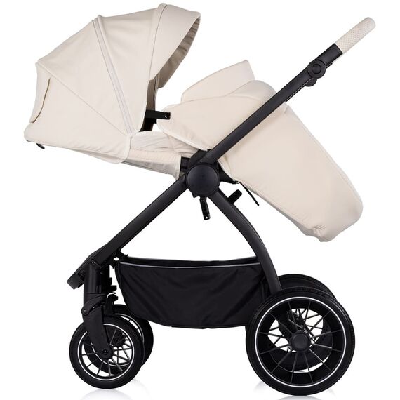 Carucior Chipolino Prestige 3 in 1 cashmere, Culoare: Bej, Model: 3 in 1 - poza 9 - ExclusivMAG.ro