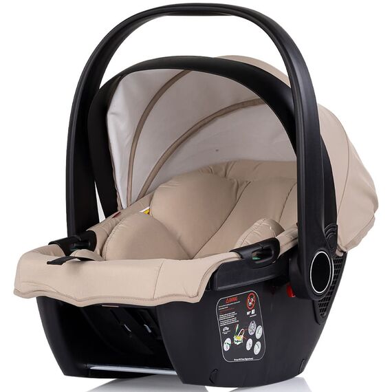 Carucior Chipolino Prestige 3 in 1 latte, Culoare: Crem, Model: 3 in 1 - poza 12 - ExclusivMAG.ro