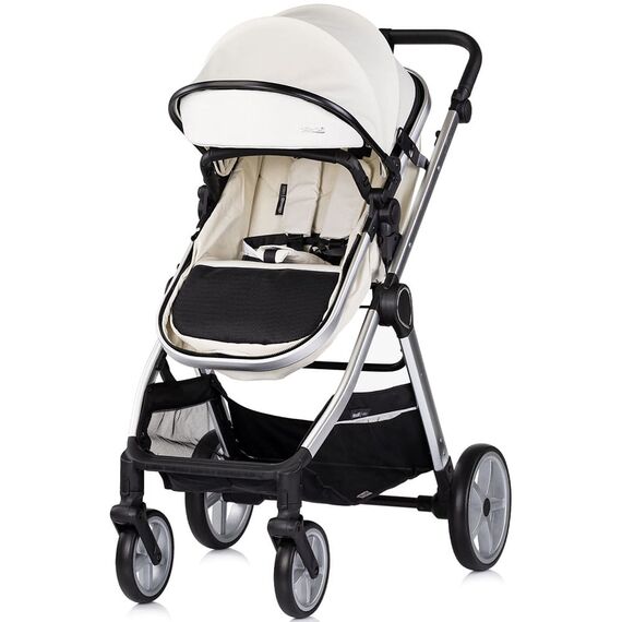 Carucior Chipolino Vista 2 in 1 biscotta, Culoare: Bej, Model: 2 in 1 - poza 2 - ExclusivMAG.ro