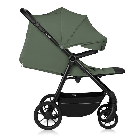 Carucior sport, Lionelo, Iva, Pana la 22 kg, 6 luni+, Verde, Culoare: Verde inchis, Model: sport - poza 4 - ExclusivMAG.ro