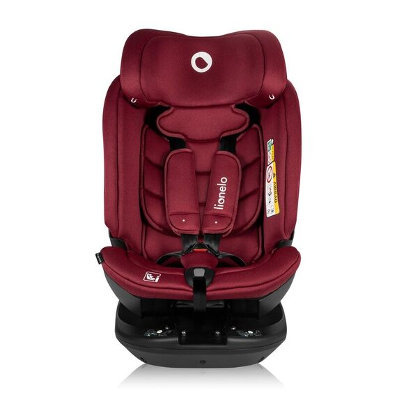 Scaun auto, Lionelo, Bastiaan RWF i-Size, Rotire 360 grade, 0-36 Kg, ECE R129, Rosu, Culoare: Rosu, Grupa: 0-36kg (0 luni - 12 ani) - poza 4 - ExclusivMAG.ro