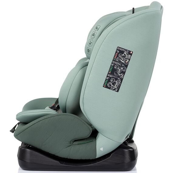 Scaun auto Chipolino Mondial I-Size 40-150 cm matcha, Culoare: Turcoaz, Grupa: 0-36kg (0 luni - 12 ani) - poza 4 - ExclusivMAG.ro