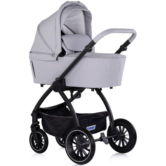 Carucior Chipolino Prestige 3 in 1 platinum, Culoare: Gri, Model: 3 in 1 - poza 2 - ExclusivMAG.ro