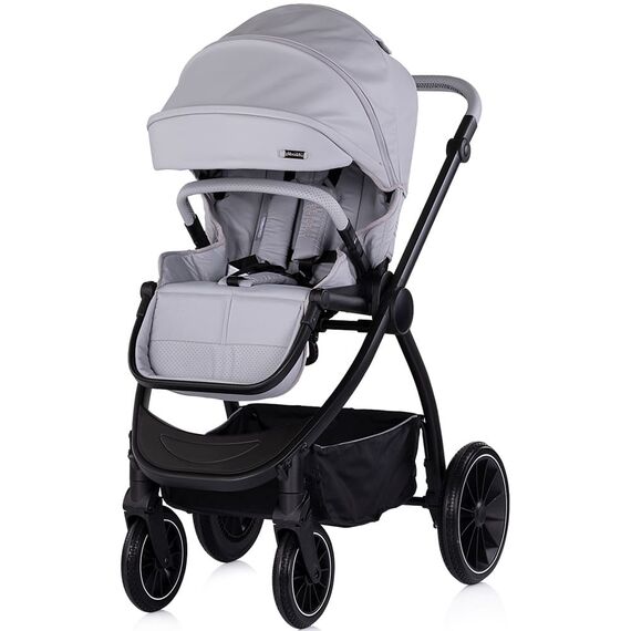 Carucior Chipolino Prestige 3 in 1 platinum, Culoare: Gri, Model: 3 in 1 - poza 5 - ExclusivMAG.ro