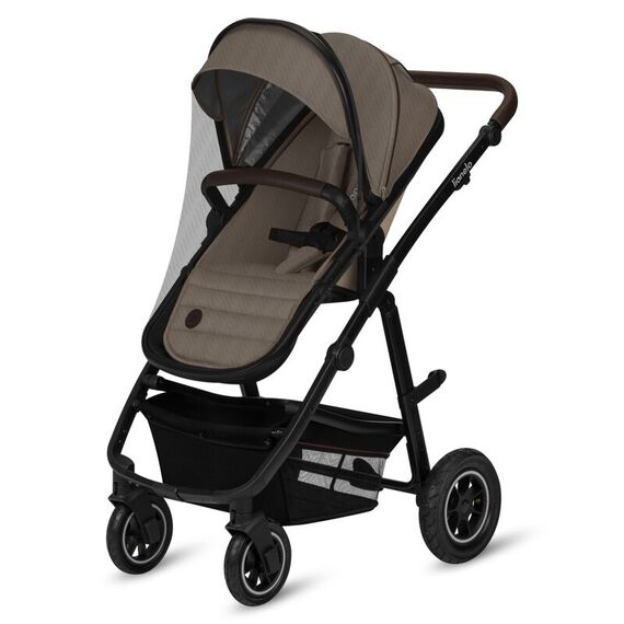 Carucior 3 in 1 Lionelo Amber - Bej, Culoare: Bej, Model: 3 in 1 - poza 10 - ExclusivMAG.ro