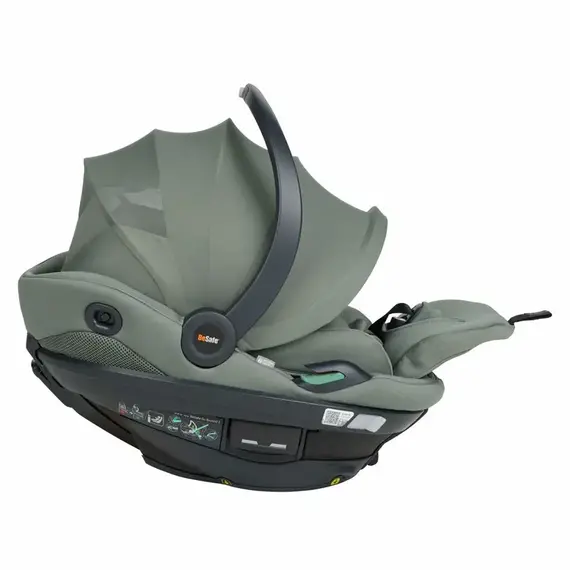 Scoică copii BeSafe Go Beyond² Verde, Culoare: Verde, Grupa: 0-13kg (0 luni - 12 luni) - poza 3 - ExclusivMAG.ro