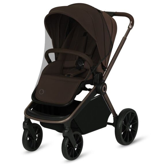 Carucior 2 in 1 Lionelo Mika Plus Pana la 22 kg - Mocha Mousse, Culoare: Multicolor, Model: 2 in 1 - poza 11 - ExclusivMAG.ro