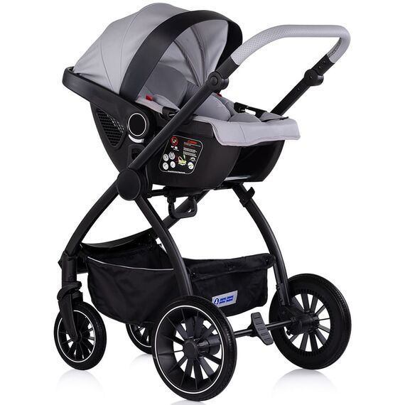 Carucior Chipolino Prestige 3 in 1 platinum, Culoare: Gri, Model: 3 in 1 - poza 10 - ExclusivMAG.ro