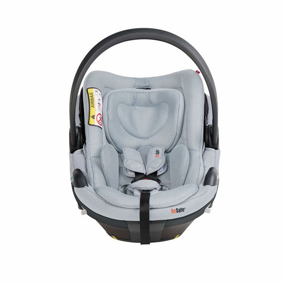 Scoică copii BeSafe Go Beyond² Peak Mesh, Culoare: Gri deschis, Grupa: 0-13kg (0 luni - 12 luni) - poza 2 - ExclusivMAG.ro