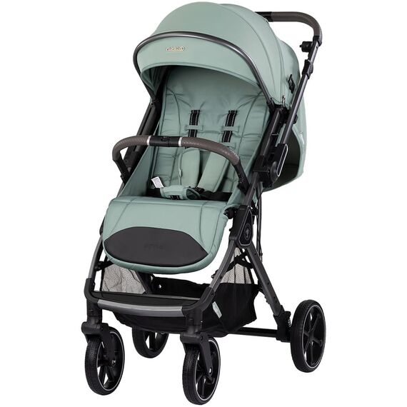Carucior sport Chipolino Omnia cu maner reversibil matcha, Culoare: Gri deschis, Model: sport  - ExclusivMAG.ro