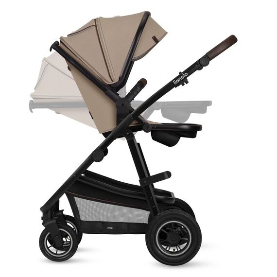 Carucior 3 in 1 Lionelo Amber - Bej, Culoare: Bej, Model: 3 in 1 - poza 7 - ExclusivMAG.ro