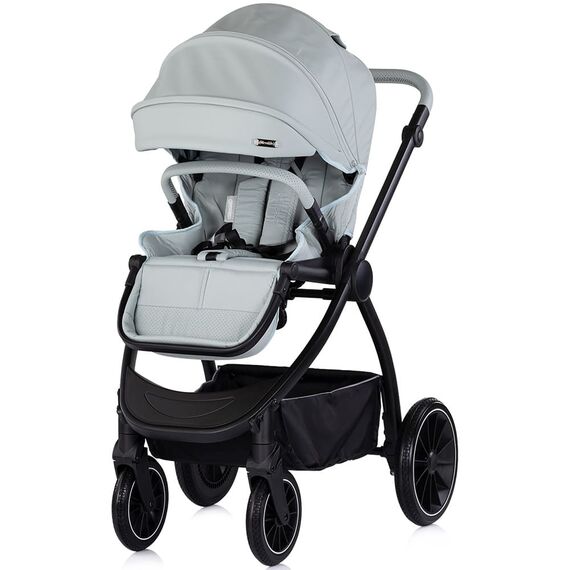 Carucior Chipolino Prestige 3 in 1 matcha, Culoare: Gri deschis, Model: 3 in 1 - poza 6 - ExclusivMAG.ro