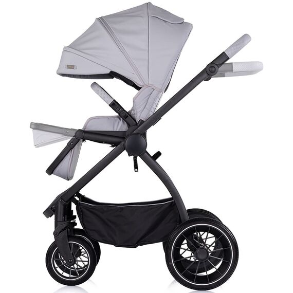 Carucior Chipolino Prestige 3 in 1 platinum, Culoare: Gri, Model: 3 in 1 - poza 7 - ExclusivMAG.ro