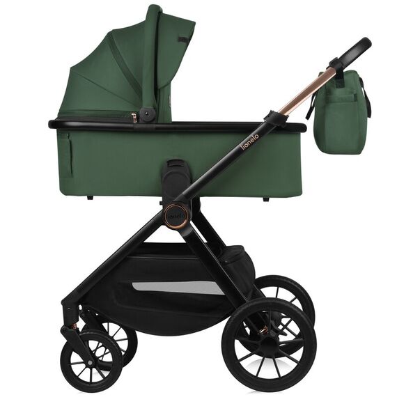 Cărucior 2 în 1 Lionelo Layla - Verde, Culoare: Verde, Model: 2 in 1 - poza 9 - ExclusivMAG.ro