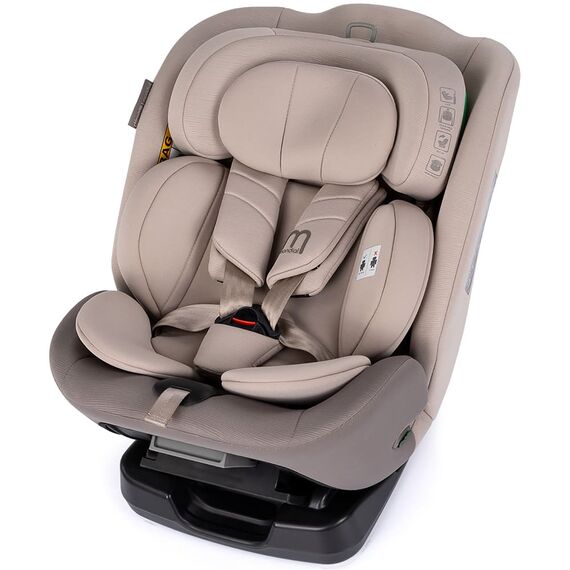 Scaun auto Chipolino Mondial I-Size 40-150 cm latte, Culoare: Bej, Grupa: 0-36kg (0 luni - 12 ani) - poza 6 - ExclusivMAG.ro