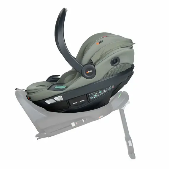 Scoică copii BeSafe Go Beyond² Verde, Culoare: Verde, Grupa: 0-13kg (0 luni - 12 luni) - poza 4 - ExclusivMAG.ro