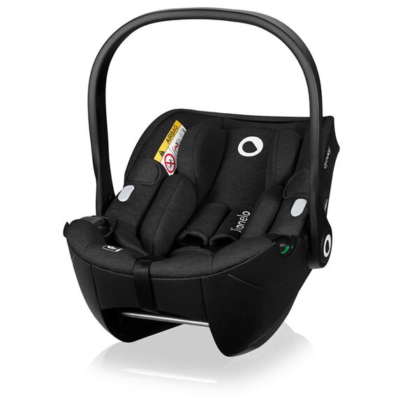 Scoica auto, Lionelo, Moxie, i-Size, 40-87 cm, Conform cu R129, Negru, Culoare: Negru, Grupa: 0-13kg (0 luni - 12 luni) - poza 3 - ExclusivMAG.ro
