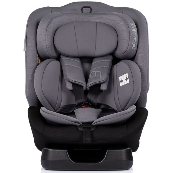 Scaun auto Chipolino Mondial I-Size 40-150 cm charcoal, Culoare: Gri/Negru, Grupa: 0-36kg (0 luni - 12 ani) - poza 2 - ExclusivMAG.ro