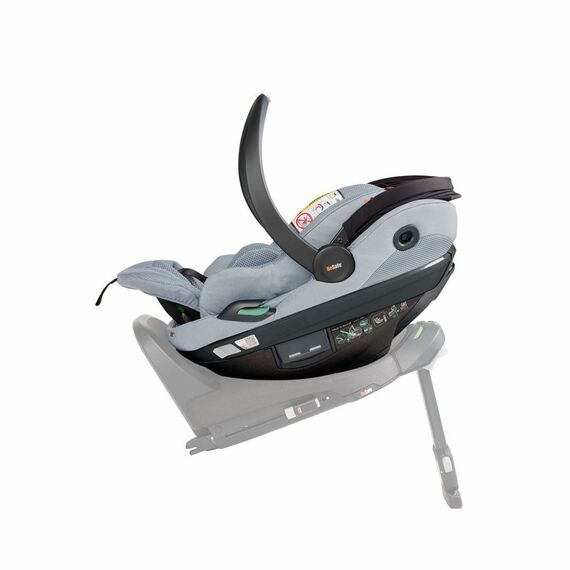 Scoică copii BeSafe Go Beyond² Peak Mesh, Culoare: Gri deschis, Grupa: 0-13kg (0 luni - 12 luni) - poza 4 - ExclusivMAG.ro