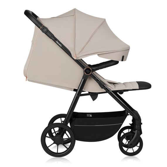 Carucior sport, Lionelo, Iva, Pana la 22 kg, 6 luni+, Bej, Culoare: Bej, Model: sport - poza 3 - ExclusivMAG.ro