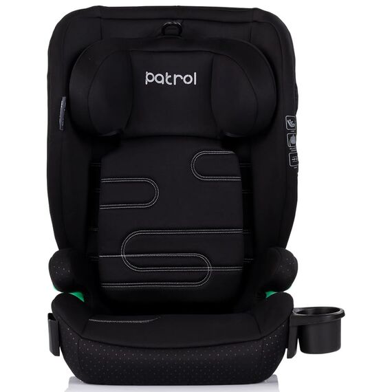 Scaun auto Chipolino Patrol I-Size 100-150 cm cu sistem Isofix noir, Culoare: Negru, Grupa: 15-36kg (4 ani - 12 ani) - poza 2 - ExclusivMAG.ro