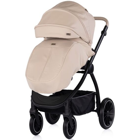 Carucior Chipolino Prestige 3 in 1 latte, Culoare: Crem, Model: 3 in 1 - poza 5 - ExclusivMAG.ro