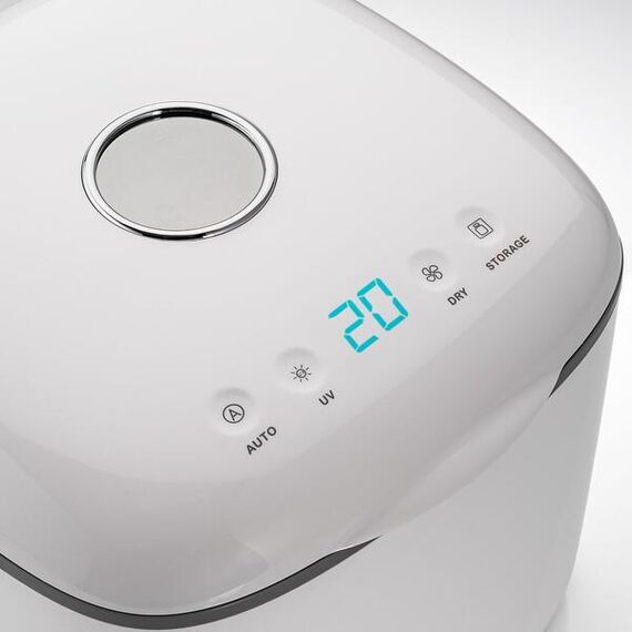 Sterilizator UV pentru biberoane, cu functie de uscare, pana la 12 biberoane, Reer 36120 - poza 3 - ExclusivMAG.ro