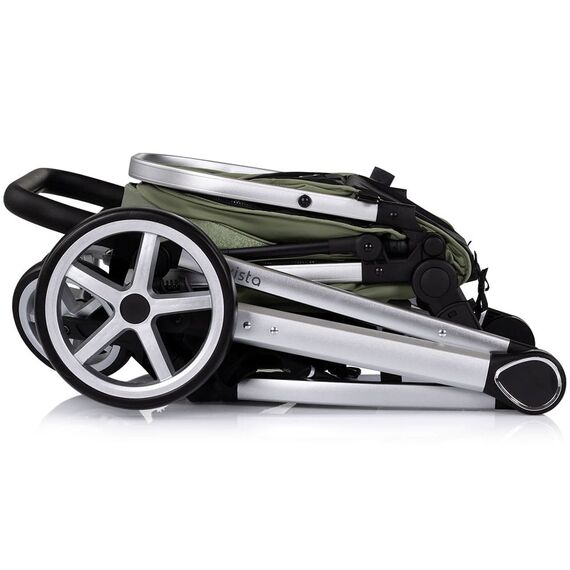 Carucior Chipolino Vista 2 in 1 basil, Culoare: Verde, Model: 2 in 1 - poza 8 - ExclusivMAG.ro