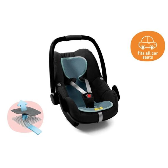 Protectie Antitranspiratie Scaun Auto GR 1 BBC Organic, Mint, Aeromoov, Culoare: Blue - poza 2 - ExclusivMAG.ro