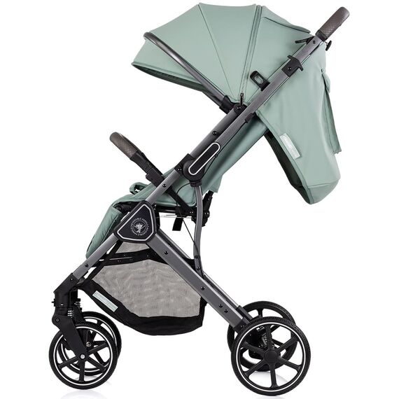 Carucior sport Chipolino Omnia cu maner reversibil matcha, Culoare: Gri deschis, Model: sport - poza 4 - ExclusivMAG.ro