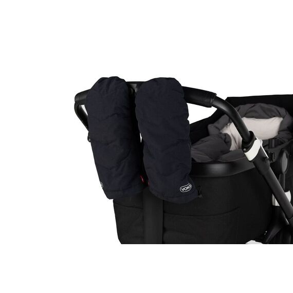 Mănuși pentru cărucior Voksi® Negru, Culoare: Negru - poza 3 - ExclusivMAG.ro