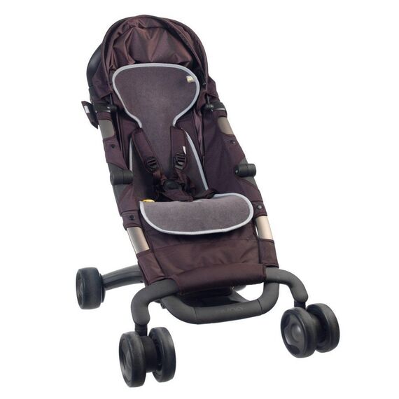 Protectie Antitranspiratie pentru Carucior BBC Organic Anthracite Aeromoov, Culoare: Gri - poza 3 - ExclusivMAG.ro