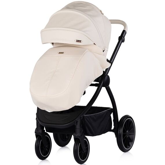 Carucior Chipolino Prestige 3 in 1 cashmere, Culoare: Bej, Model: 3 in 1 - poza 6 - ExclusivMAG.ro