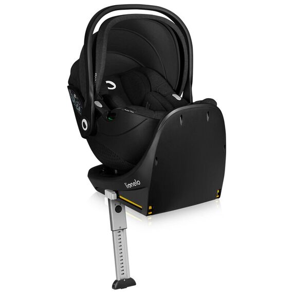 Scoica auto, Lionelo Moxie i-Size, Include baza rotativa 360 cu picior de fixare, 40-87 cm, R129, Negru, Culoare: Negru, Grupa: 0-13kg (0 luni - 12 luni) - poza 9 - ExclusivMAG.ro