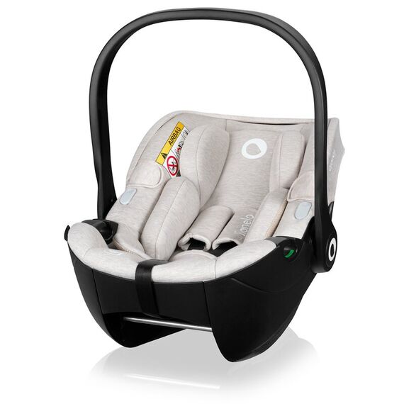 Scoica auto, Lionelo, Moxie, i-Size, 40-87 cm, Conform cu R129, Bej, Culoare: Bej, Grupa: 0-13kg (0 luni - 12 luni) - poza 2 - ExclusivMAG.ro