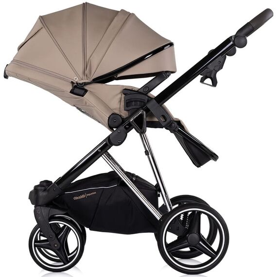 Carucior Chipolino Imperium 3 in 1 latte, Culoare: Crem, Model: 3 in 1 - poza 12 - ExclusivMAG.ro