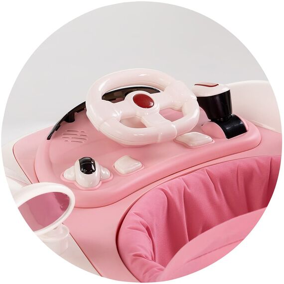 Premergator Chipolino Happy Walker 5 in 1 pink, Culoare: Roz - poza 7 - ExclusivMAG.ro