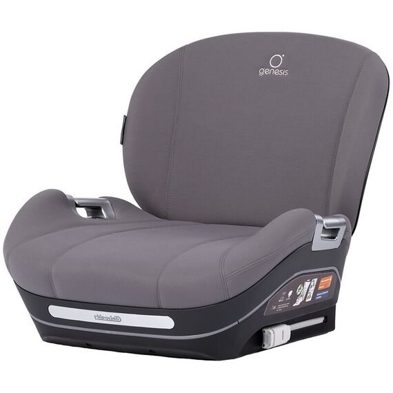 Inaltator auto Chipolino Genesis I-Size 125-150 cm cu sistem Isofix charcoal, Culoare: Gri, Grupa: 22-36kg (6 ani - 12 ani)  - ExclusivMAG.ro