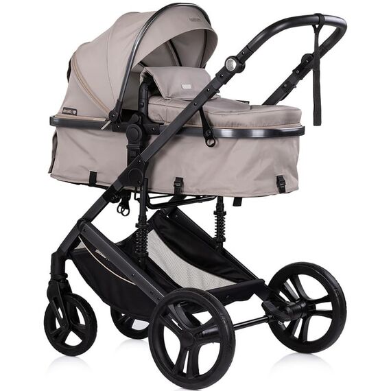 Carucior Chipolino Amore 3 in 1 latte, Culoare: Crem, Model: 3 in 1 - poza 2 - ExclusivMAG.ro